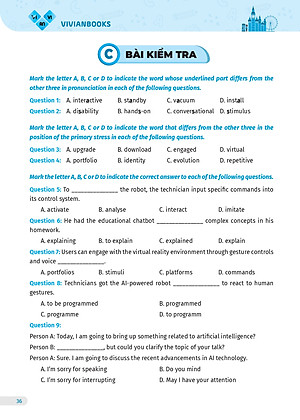 Sách bài tập tiếng Anh lớp 12 Global Success 4 kỹ năng (Có đáp án) – Tập 2 ThS Lê Vy Vivian