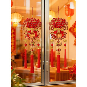 (Tặng Móc Treo) Túi Tài Lộc May Mắn 2026, Túi Tài Lộc Treo Trang Trí Cửa, Phòng Khách Cỡ Lớn Cho Tết Nguyên Đán