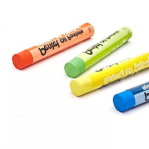 Sáp màu Pentel Oil Pastel PHN-25 25 màu màu chuẩn độ bám và độ phủ tốt an toàn không độc hại