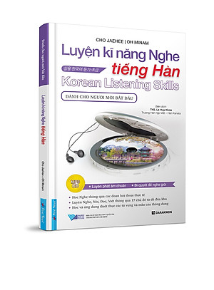 Sách Luyện Kĩ Năng Nghe Tiếng Hàn (Dành Cho Người Mới Bắt Đầu)