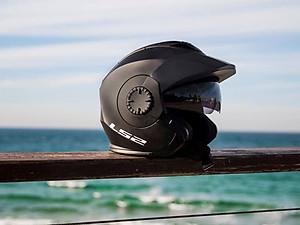 Mũ Bảo Hiểm 3/4 Hai Kính LS2 OF570 Verso