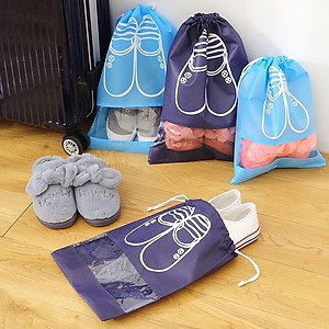 Túi Đựng Giày Dép Dây Rút Bamozo Tiện Dụng Bỏ Vali Du Lịch