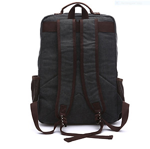 Balo nam vải canvas cao cấp phong cách mới 15,6"