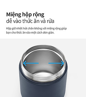 Bộ hộp cơm giữ nhiệt Lock&Lock Lunch Box LHC8052S01 - Hàng chính hãng có 3 ngăn riêng, kèm túi và muỗng đũa - JoyMall