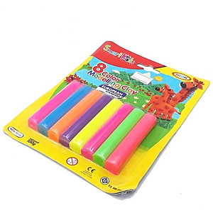 Sáp Nặn Học Tập 8 Màu Neon SMARTKIDS SK-BL8N
