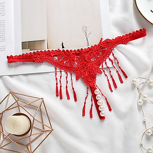 Quần lót lọt khe tua rua chuỗi ngọc sexy