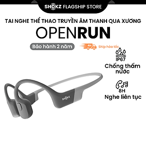 Tai Nghe Bluetooth Thể Thao Truyền Âm Thanh Qua Xương SHOKZ OPEN RUN S803 - Hàng chính hãng