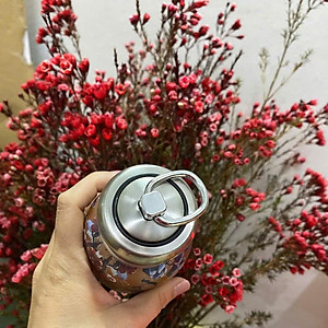 Bình Giữ Nhiệt Mini Con Công Sang Chảnh 300ml Lõi Inox Cao Cấp - Giữ Nhiệt Lâu, Dùng Đi Học Đi Làm - HÀNG CHÍNH HÃNG MINIIN
