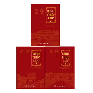 Sách Minh Thực Lục ( Trọn Bộ 3 Tập )