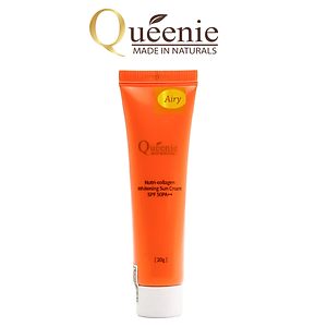 Kem chống nắng Queenie dưỡng trắng, bảo vệ da hoàn hảo 20ml Airy- Mỹ Phẩm Hàn Quốc