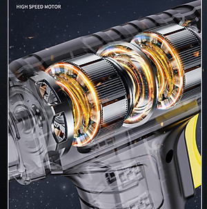 Máy bơm lốp cầm tay cho xe hơi, xe máy sạc pin không dây cầm tay dễ dàng tiện lợi đa năng (Tặng kèm quà ngẫu nhiên)