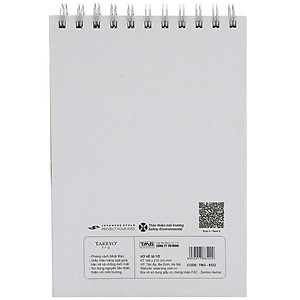 Sổ Vẽ Lò Xo Takeyo 8522 A5 - 50 Tờ - Mẫu Ngẫu Nhiên