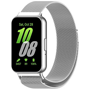 Dây đeo thép thay thế Kai.N Milanese Pro cho Samsung Galaxy Fit 3_ Hàng chính hãng