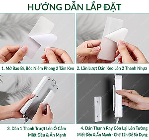 Móc Treo Ổ Cắm Điện Dán Tường Thông Minh Giá Treo Wifi Thiết Bị Điện Đa Năng Keo Siêu Dính Tiện Lợi