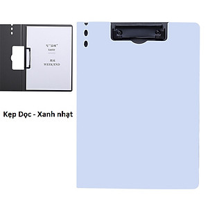 Kẹp tài liệu văn phòng bảng kẹp file giấy tờ cao cấp khổ A4 - B102