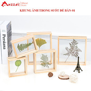 Khung ảnh để bàn kích thước, khung ảnh trang trí Anzzar loại 4cm