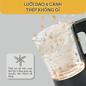 Máy Làm Sữa Hạt Đa Năng BlueStone BLB-6036 1.75 Lít 1000W - Hàng Chính Hãng