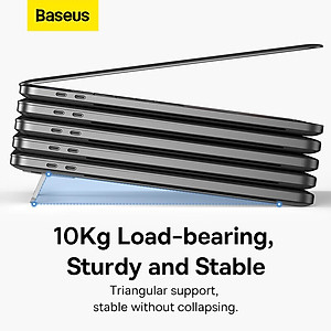 Giá Đỡ Laptop Baseus Slim Laptop Kickstand Tản Nhiệt Siêu Nhỏ Gọn (2pcs) - Hàng Chính Hãng