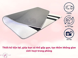 Nệm Cao Su Non Chần Viền Diamond Dày 3cm Kích Thước 80cm/1m/1m2/1m4/1m6/1m8 Đủ Size Tặng Kèm Ga Nệm