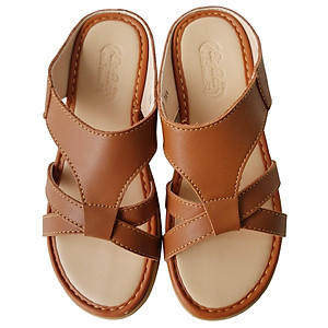 Dép Nữ BIGGBEN Da Bò Thật DNQN21