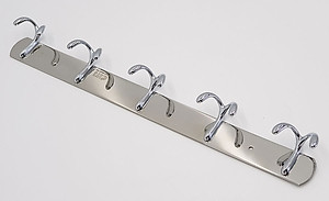 Móc treo áo 5 chấu Inox Eurolife EL-M1 (Trắng bạc)