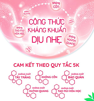 Khăn ướt làm sạch tinh khiết  Oma & Baby for Lady - hương hoa thơm ngát