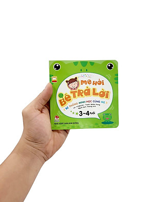 Sách Mẹ Hỏi Bé Trả Lời 3-4 Tuổi (Tái Bản)