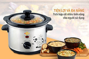 Nồi Nấu Cháo Đa Năng BBCooker BS15 (1.5L) - Hàng chính hãng