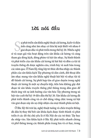 Lịch Sử Sân Khấu Kịch Và Điện Ảnh Việt Nam