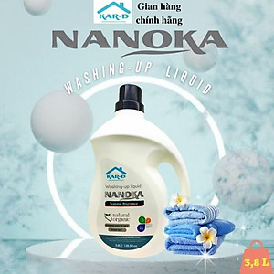 Nước giặt quần áo Nanoka 3,8L [Hàng chính hãng]