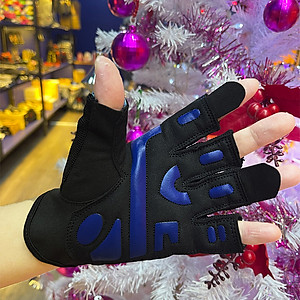 Găng Tay Da Tập Gym VNS001, Găng Tay Da Chạy Xe Cao Cấp (Wejght Lifting Gloves - Professional)