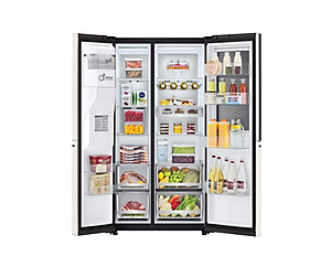 [Chỉ giao Miền Bắc/Nam] Tủ lạnh LG Instaview UV nano 635L màu be GR-X257BG - Hàng Chính Hãng