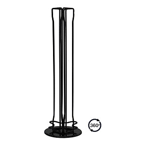 Iron Wire Coffee Pod Holder Rack Tower for Nespresso Pods Coffee Bar 40 Pods