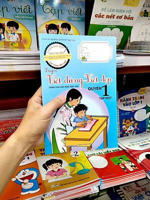 Sách Luyện Viết Đúng, Viết Đẹp 1 - Tập 1