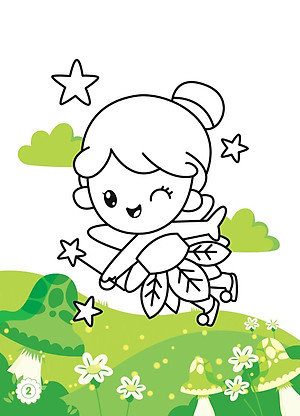 Tô Màu Diệu Kỳ - Cô Tiên Xinh (MEGA)