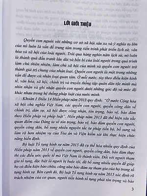 Pháp Luật Tố Tụng Hình Sự Với Việc Bảo Vệ Quyền Con Người