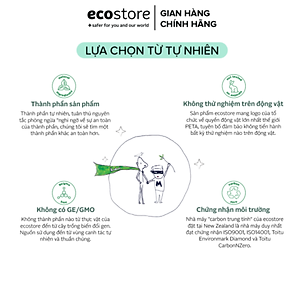 Bàn Chải Đánh Răng Loại Thường Gốc Thực Vật Ecostore - Giao màu ngẫu nhiên