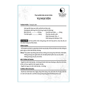 Viên Uống Giảm Đau Dạ Dày Vị Nguyên Tồn Sanh Pharma (90 viên)