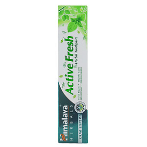 [HSD: 30/06/2026] COMBO 3 TUÝP KEM ĐÁNH RĂNG HIMALAYA ACTIVE FRESH HERBAL TOOTHPASTE BẢO VỆ NƯỚU GIÚP HƠI THỞ THƠM MÁT