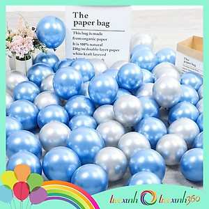 Bong bóng trang trí tiệc xinh Chrome 20 cái mix màu size 10''