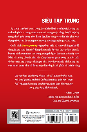 Sách Siêu Tập Trung (Tái Bản)