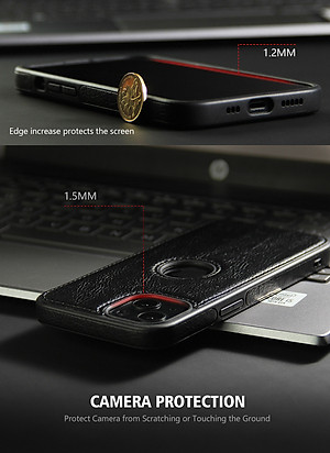 Ốp lưng da cao cấp dành cho iPhone 15 / 15 Plus / 15 Pro / 15 Pro Max - Hàng chính hãng