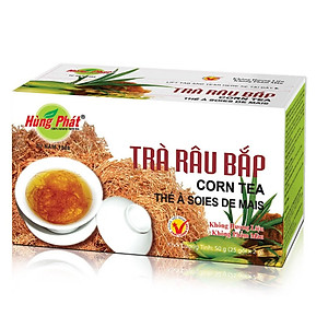 Trà Râu Bắp Túi Lọc Hộp 25 Gói - Thương Hiệu Hùng Phát