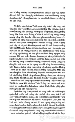 Sách Chúa Tể Những Chiếc Nhẫn - Nhà Vua Trở Về (Tái Bản)