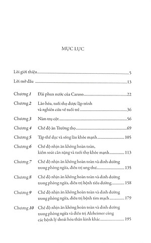 Sách Chế Độ Ăn Trường Thọ