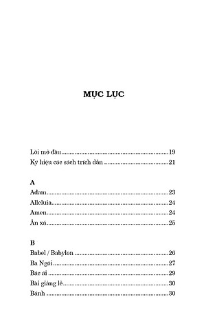 TỪ NGỮ GIẢN LƯỢC – Tìm Hiểu Đức Tin – Giáo Lý – Phụng Vụ