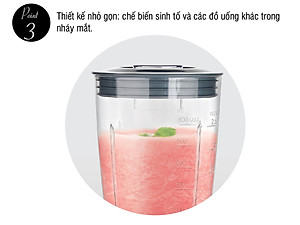 Máy Xay Sinh Tố Lock&Lock EJM436 (250W - 600ml) - Hàng Chính Hãng