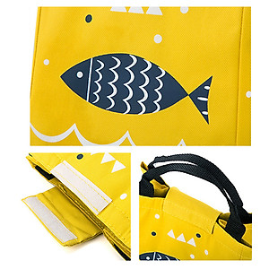 Túi Đựng Hộp Cơm Giữ Nhiệt Đa Năng Họa Tiết Bắt Mắt Hot Trend