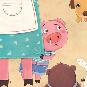 Sách Ngôi Nhà Ấm Áp - Chú Heo Bin Nhút Nhát