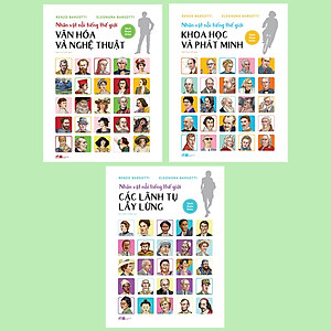 Combo Nhân Vật Nổi Tiếng Thế Giới (3 Cuốn)
